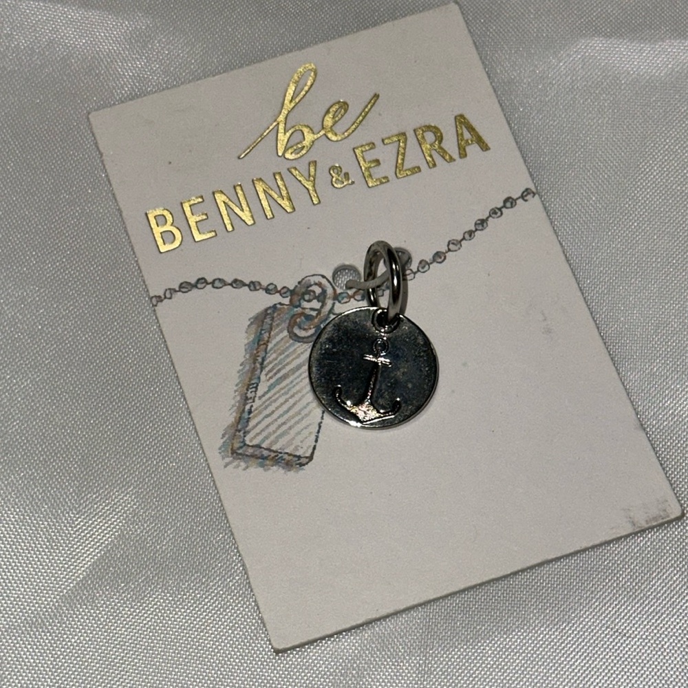 Benny and Ezra pendant Silver Anchor